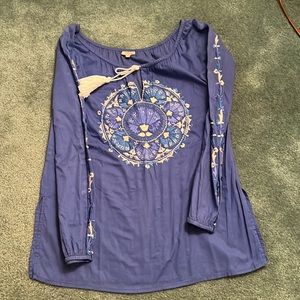 Tashia London Embroidered Blouse